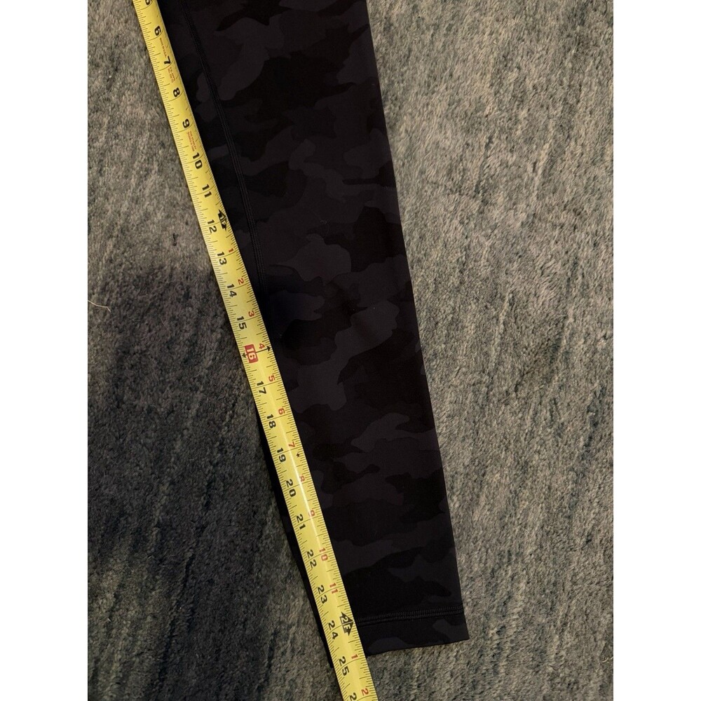 lululemon athletica Wunder Under Women's High Rise Ankle Leggings Camo 4 - Picture 4 of 7